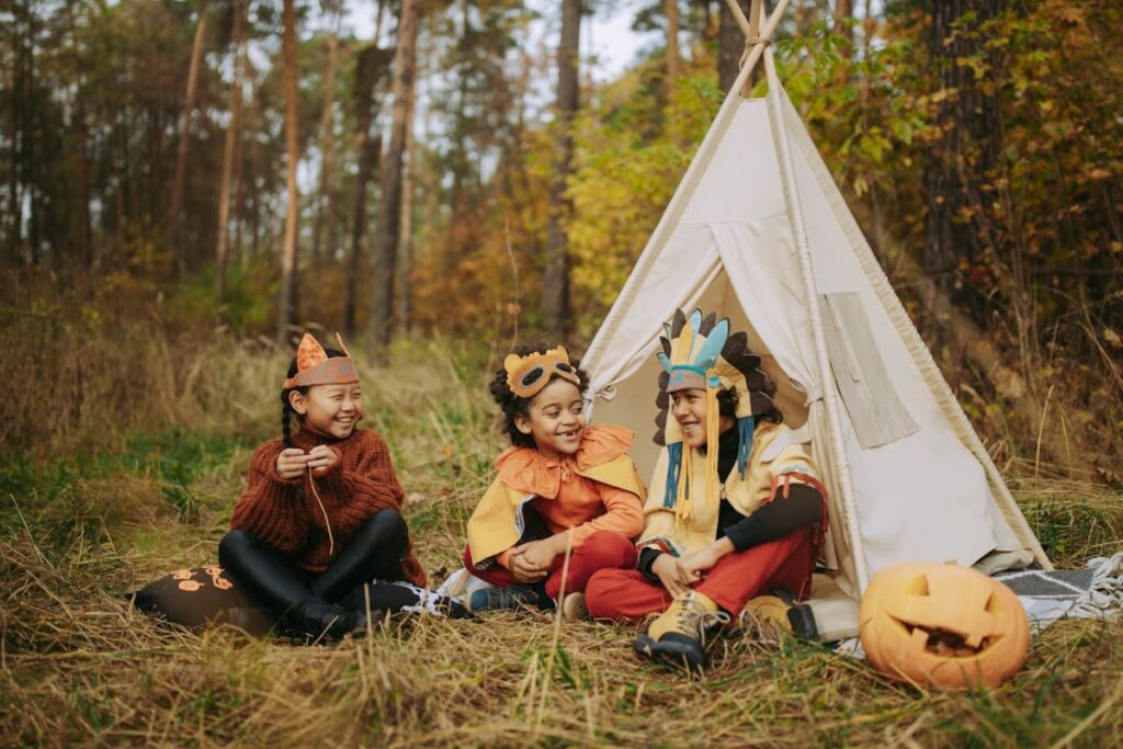 kids camping outdoors will help you motivate kids to go outdoors