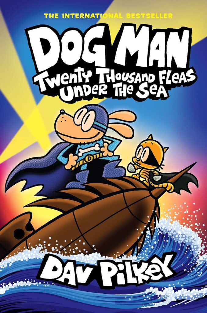 Dog Man Twenty Thousand Fleas Under the Sea A Graphic Novel (Dog Man #11) From the Creator of Captain Underpants