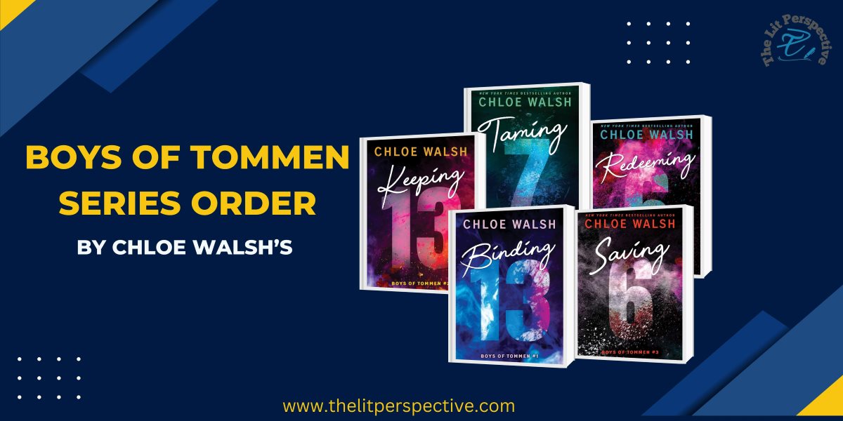 Boys of Tommen Series Order by Chloe Walsh’s